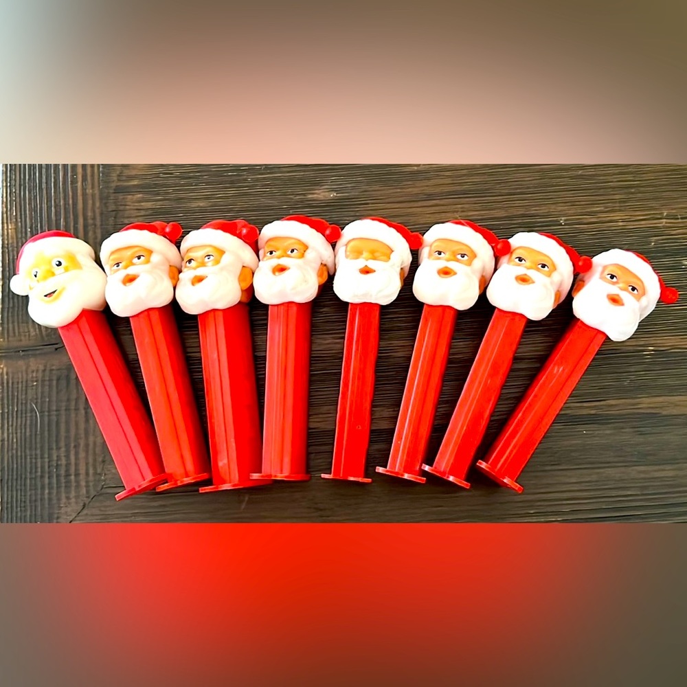 Santa Pez dispensers. Vintage